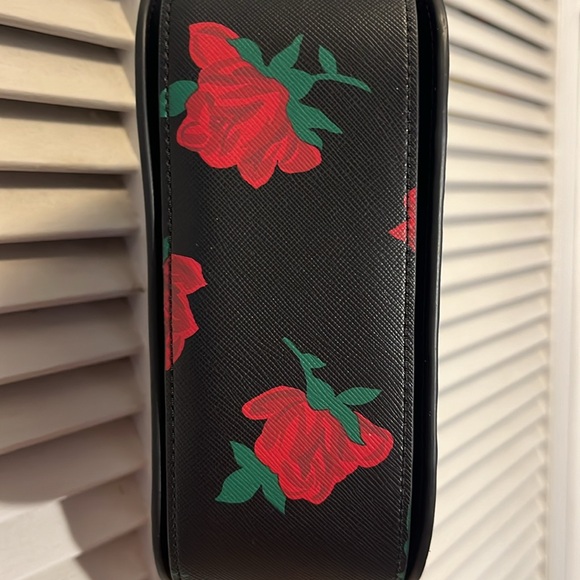 NWT Kate Spade ♠️ Leather Madison Rose Printed Crossbody - Picture 8 of 12
